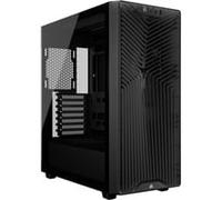 CORSAIR Boîtier PC Moyen-Tour 3200D RS – 3 ventilateurs RS120, USB-C, verre trempé – Smoke New