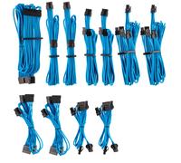 Corsair CP-8920225 - 0,3 m - SATA III - Mâle/Femelle - Bleu - Droit - Droit