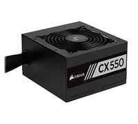 Corsair CP-9020121-UK CX Series 550 W CX550 ATX/EPS 80 Plus Bronze Power Supply Unit - Noir