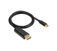 Corsair CU-9000005-WW Câble Adaptateur Vidéo 1m USB Type-C vers DisplayPort 1.4 Mâle/Mâle, 3840x2160 60Hz, Noir, 66g