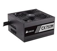 Corsair CX 750M unité d'alimentation d'énergie 750 W ATX Noir - Unités d'alimentation d'énergie (750 W, 100 - 240 V, 47 - 63 Hz, 6 - 12 A, +12V,+3.3V,+5V,+5Vsb,12V, Actif)