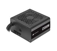 Corsair CX550M (2021), CX-M Series, 550 Watt 80 PLUS Bronze Semi-Modulaire Silencieux ATX Alimentation (Connexion EPS12V, Fonctionnement Silencieux, Condensateurs 105 °C, Format Compact) Noir
