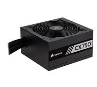Corsair CX750 750W ATX Noir unité d'alimentation d'énergie - Unités d'alimentation d'énergie (750 W, 100 - 240, 47 - 63, Actif, 130 W, 750 W)