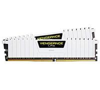 Corsair DDR4, 2666MHz 16GB 2 x 288 DIMM, UnbuffeRouge, 16-18-18-35, Vengeance LPX Blanc Heat spreader, 1.2V, XMP 2.0, Supports 6th Intel Core i5/i7, Blanc, 2 x 8 Go