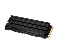 Corsair MP600 Elite 1 to M.2 PCIe Gen4 x4 NVMe SSD avec Dissipateur Thermique Inclus - M.2 2280 - Jusqu'à 7 000 Mo/s en Lecture Séquentielle - 3D TLC NAND Haute Densité - Noir