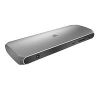Corsair TBT100 Thunderbolt 3 Dock (Deux ports USB-C 3.1, 2x USB-A 3.1, Deux ports HDMI, Prise Audio Combinée 3,5 mm, Port Gigabit Ethernet, Lecteur de Carte SD, Compatible avec Mac et Windows)
