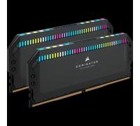 CORSAIR Dominator Platinum RGB DDR5 RAM 32Go (2x16Go) 6400MHz CL32 Intel XMP Compatible iCUE Mémoire d'Ordinateur - Noir (CMT32GX5M2B6400C32)