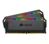 Corsair Dominator Platinum RGB Series, DDR4-3200, CL16 - 16 GB D 0,000000 Noir