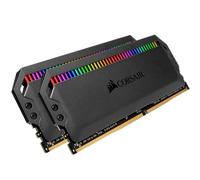 Corsair Dominator Platinum RGB 32 Go (2x16 Go) DDR4 4000 (PC4-32000) C18 1.35V AMD Mémoire de Bureau optimisée - Noir