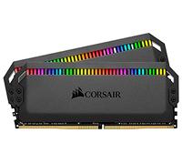 Corsair Dominator Platinum RGB 32GB (2x16GB) DDR4 3600 (PC4-28800) C18 1.35V AMD Optimized Memory - Noir