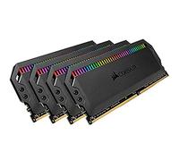 Mémoire RAM Corsair Dominator Platinum RGB CMT32GX4M4D3600C18 32Go (4x8Go) DDR4 3600MHz CL18 Noir