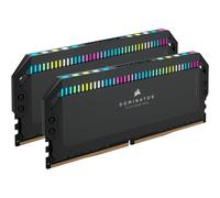CORSAIR Dominator Platinum RGB - DDR5 - kit - 64 Go: 2 x 32 Go - DIMM 288 broches - 5600 MHz / PC5-44800 - CL40 - 1.25 V - noir