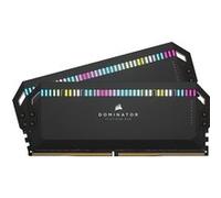 Corsair Dominator Platinum RGB (2 x 32GB, 5600 MHz, RAM DDR5, DIMM), Mémoire vive, Multicolore