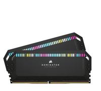 CORSAIR DOMINATOR® PLATINUM RGB 32GB (2x16GB) DDR5 DRAM 6000MT/s CL36 Intel XMP Memory Kit - Black New