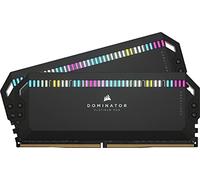 CORSAIR Dominator Platinum RGB DDR5 RAM 64Go (2x32Go) 5600MHz CL40 Intel XMP Compatible iCUE Mémoire d'Ordinateur - Noir (CMT64GX5M2B5600C40)