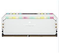 Corsair Kit mémoire DDR5 DOMINATOR® PLATINUM RGB 64GB (2x32GB) 5200MT/s CL40 Blanc Neuf