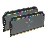 CORSAIR DOMINATOR PLATINUM RGB DDR5 32Go (2x16Go) DDR5 5600MHz CL36 AMD EXPO Intel XMP iCUE Mémoire Informatique Compatible - Gris (CMT32GX5M2B5600Z36)