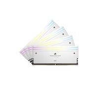 CORSAIR Dominator Titanium RGB DDR5 RAM 64GB (4x16GB) DDR5 6000MHz CL36 Intel XMP Mémoire Informatique Compatible iCUE - Blanc (CMP64GX5M4B6000C36W)