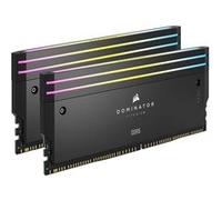 Corsair Kit mémoire RAM Dominator Titanium DDR5 RGB 2x modules 0 Go Noir Compatible iCUE