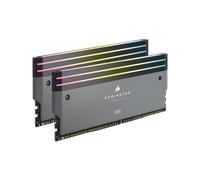 CORSAIR Dominator Titanium DDR5 RGB Kit d'Amélioration de La Lumière - 2X Modules - 0 Go RAM - CORSAIR Compatible avec l'iCUE - Gris