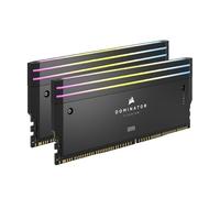 Corsair Kit mémoire RAM Dominator Titanium DDR5 RGB 2x modules 0 Go Noir Compatible iCUE