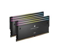 CORSAIR Dominator Titanium RGB DDR5 RAM 96GB (2x48GB) DDR5 6600MHz CL32 Intel XMP Mémoire Informatique Compatible iCUE - Noir (CMP96GX5M2B6600C32)