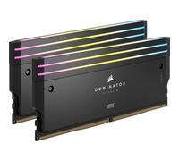 Corsair Dominator Titanium RGB - Kit mémoire 64GB (2x32) DDR5-6400 CL32-40-40-84 noir