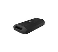 CORSAIR EX400U SURVIVOR 2 To USB4 SSD Externe - Jusqu’à 4 000 Mo/s en Lecture, 3 600 Mo/s en Écriture, Stockage NVMe IP55 robuste, USB4/Thunderbolt 4, Rétrocompatible - Plug-and-Play PC/iOS/Mac - Noir