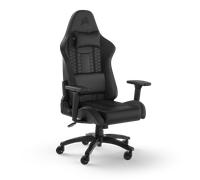 CORSAIR - Chaise bureau - Fauteuil Gaming - TC100 RELAXED - Similicuir - Ergonomique - Accoudoirs réglables - Noir - (CF-901005 - Neuf