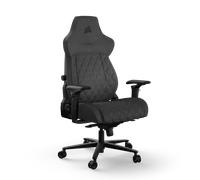 Corsair TC500 Luxe Fauteuil Gaming - Tissu Respirant de Qualité Supérieure - Sièges Larges - Accoudoirs Réglables dans Cinq Directions - Support Lombaire Réglable - Ombre