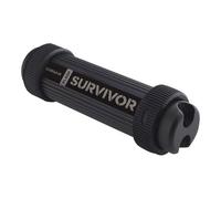 CORSAIR Flash Survivor Stealth - Clé USB - 64 Go - USB 3.0 - aluminium anodisé