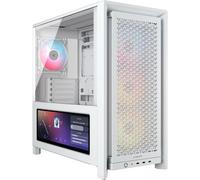 Corsair Frame 4000D LCD RS ARGB White - Boîtier E-ATX blanc avec fenêtre