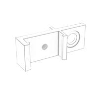 CORSAIR FRAME 4000D Replacement InfiniRail Fan Mounts (12pcs), White New