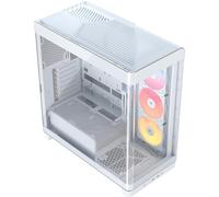 Boitier Moyen Tour E-ATX Corsair Frame 4500X RS-R Panoramic RGB avec panneaux vitrés (Blanc)
