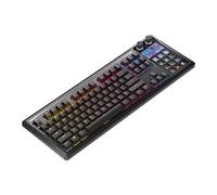 CORSAIR GALLEON 100 SD RGB Clavier de jeu mécanique filaire - QWERTY UK, Elgato Stream Deck intégré, pré-lubrifié MLX Pulse Thocky Hotswappable PBT Double-Shot, FlashTap SOCD, 8 000 Hz - Noir