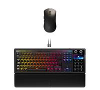 CORSAIR GALLEON 100 SD Stream Deck-Integrated Mechanical Keyboard (FR) and SABRE v2 PRO ULTRALIGHT WIRELESS Gaming Mouse Bundle New