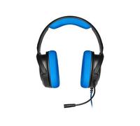 CORSAIR Gaming HS35 - Micro-casque - circum-aural - filaire - jack 3,5mm - bleu