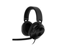 Corsair HS55 Surround Casque de Jeu Filaire Multiplateforme Léger - Son Surround Dolby 7.1 - Compatible iCUE - PC, Mac, PS5, PS4, Xbox, Nintendo Switch, Mobile - Carbone