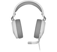 CORSAIR Gaming HS65 SURROUND - Micro-casque - circum-aural - filaire - jack 3,5mm - blanc