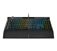 Corsair Clavier mécanique gaming K100 AZERTY Cherry MX Speed RGB USB Noir