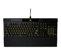 CORSAIR Gaming K70 RGB PRO - Clavier - rétroéclairé - USB - AZERTY - Français - commutateur : CHERRY MX Speed Silver - aluminium brossé noir anodisé