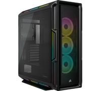 Corsair Boîtier Moyen-Tour connecté en Verre trempé iCUE 5000T RGB, Noir
