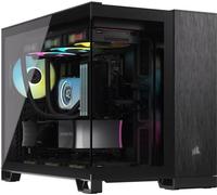 Boitier Mini Tour Micro ATX Corsair 2500X avec panneaux vitrés (Noir/Gris)