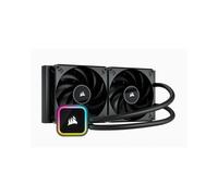 Corsair H115I Refroidisseur d'air pour CPU, Radiateur 322x137x27mm, 2 ventilateurs 140mm, 19-35.8dB, 26.5-89CFM, compatible sockets LGA 1200/1700/2011/2066 et AMD A