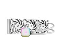 Kit Watercooling AIO Corsair iCue H150i Elite RGB - 360mm (Blanc)