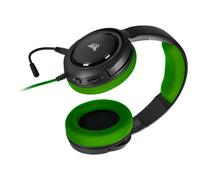 Corsair HS35 Casque Avec fil Arceau Jouer Noir, Vert