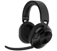 Corsair HS55 WIRELESS CORE Casque Gaming - Connectivité sans fil 2,4 GHz, Jusqu’à 15m Bluetooth, Tempest 3D AudioTech sur PS5, Microphone Omnidirectionnel, Compatible iCUE - PC, PS4/PS5, Switch - Noir