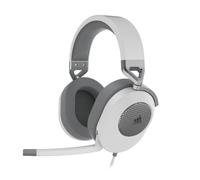 Corsair HS65 Surround Casque Gaming Filaire (Jack 3,5 mm) - Micro rabattable - Blanc