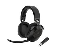 Corsair HS65 Wireless Casque Gaming - Faible Latence 2,4 Ghz sans Fil ou Bluetooth, Son Surround Dolby® Audio 7.1, Légère, Microphone Omnidirectionnel, Commandes Audios Accessibles - Noir