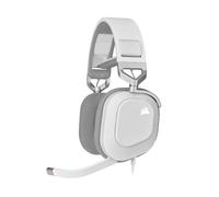 Corsair HS80 RGB USB Casque Gaming Filaire USB - Micro rabattable - Blanc